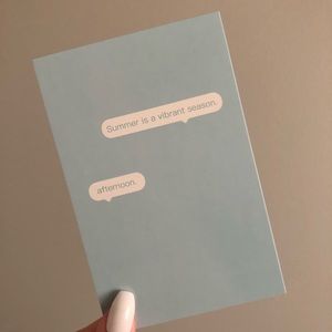 🌻10/$10🌻 Graphic Text Postcard Wall Deco Pic